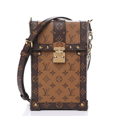 louis vuitton pochette trunk verticale|LOUIS VUITTON Reverse Monogram Pochette Trunk .